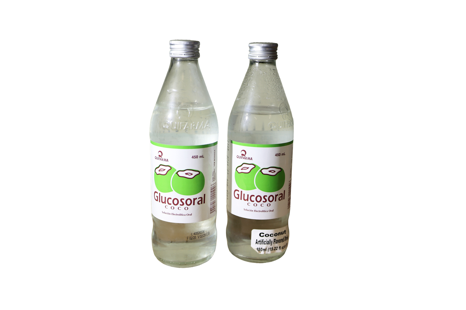 Glucosoral de coco - bebida energizante