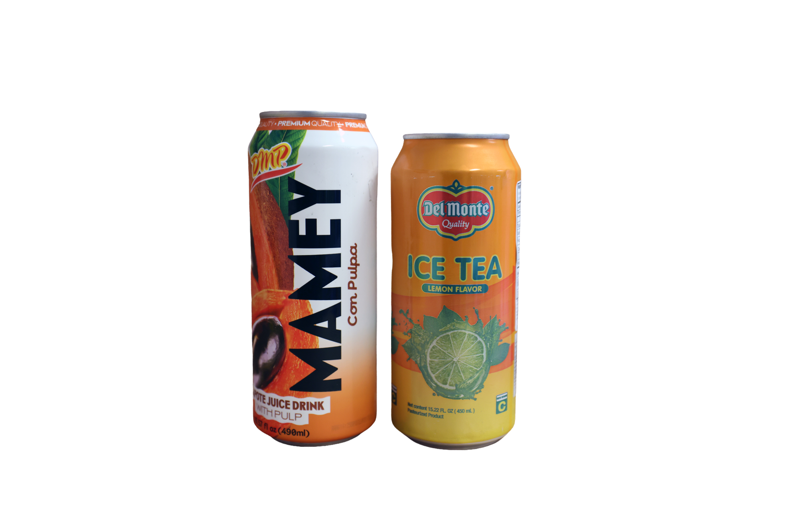 Refresco de mamey con pulpa - latas