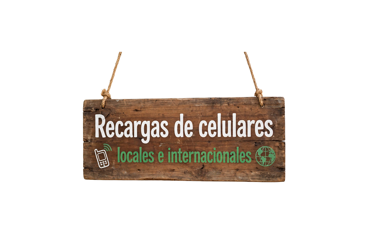 Recargas locales e internacionales
