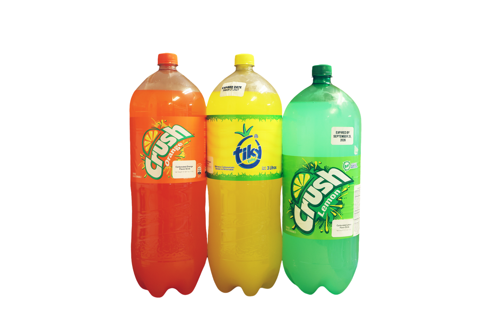 Sodas familiares de 3 litros