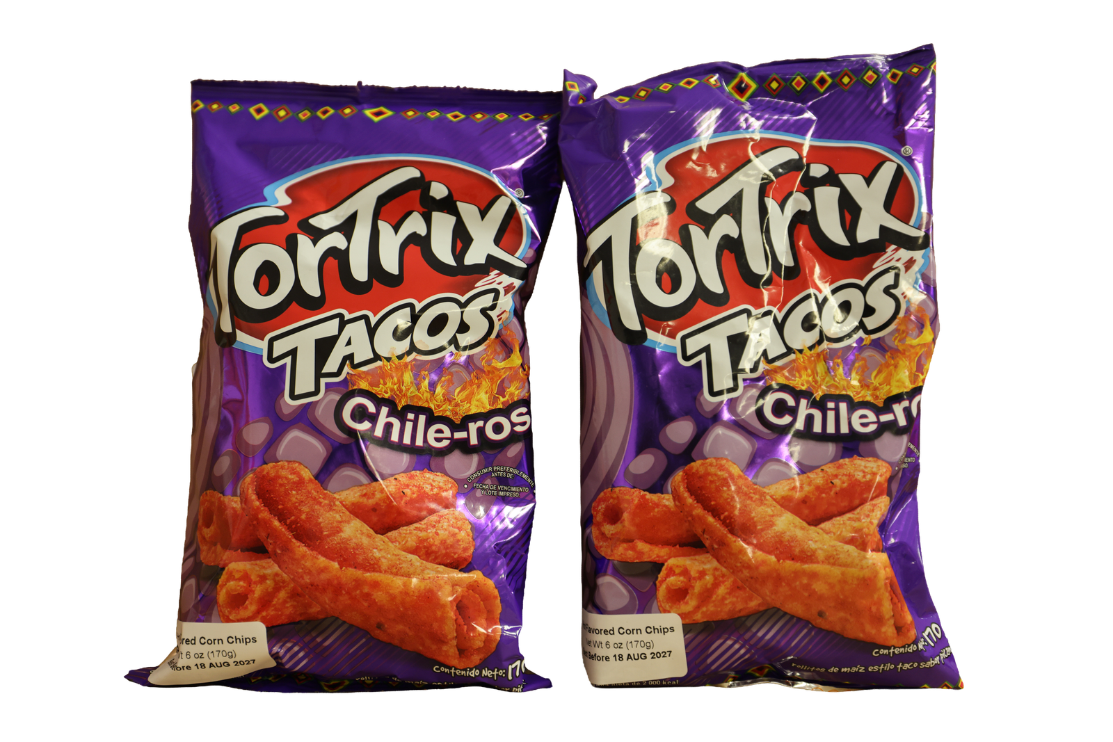 Tortrix sabor tacos - botana de maiz